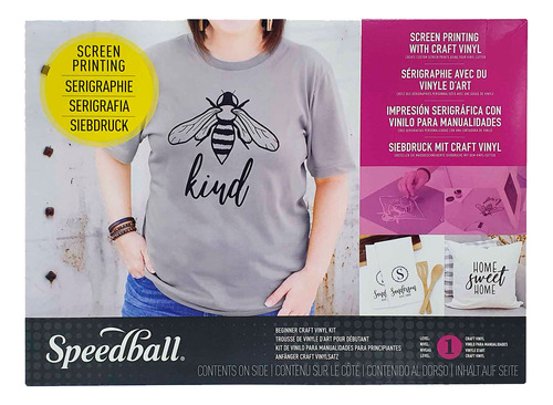 Kit De Vinilo De Serigrafía Para Principiantes Speedball