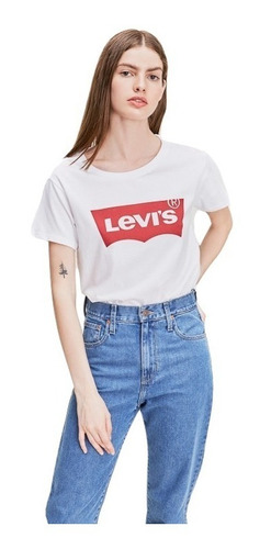 Remera Levi's Dama Batwing Logo