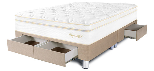 Cama Paraíso Con Cajones Royal Cloud | Queen