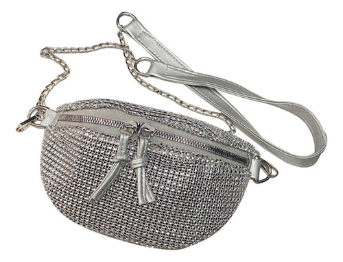 Youmu Bolso Bandolera De Mujer Con Cadena De Diamantes De