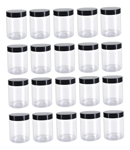 . Tarro Pet Vacío Con Tapa, Recipiente 20 Piezas 500ml