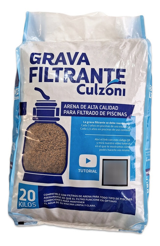Imagen 4 de 10 de Arena Entrefina Para Filtro Piscina Bolsa 20 Kg Piletas