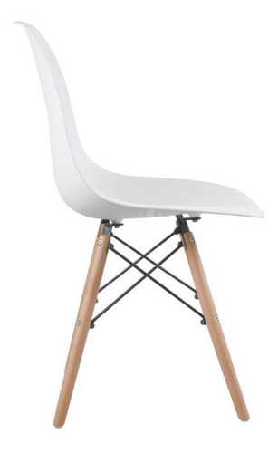 Set 4 Silla Tipo Eames De Comedor Modernas Colores