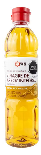 Beksul Vinagre De Arroz Integral 900ml Coreano