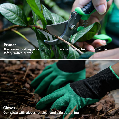 Juego De Herramientas De Jardin Jmoo, Herramientas Manuales