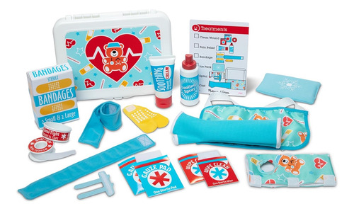 Melissa & Doug Kit Get Well Primeros Auxilios Con 25 Piezas