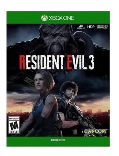 Resident Evil 3 Remake Xbox One, Series S/x Codigo Digital