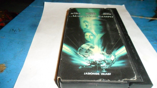 Vhs La Máquina Del Tiempo ( The Time Machine, 2002) (Usado)