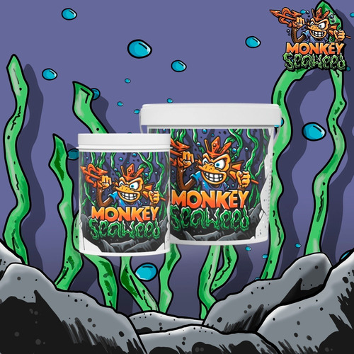 Imagen 3 de 4 de Algas Monkey Seaweed 500g Suelo Vivo