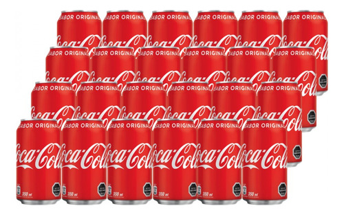 Coca-cola Sabor Original 350 Ml - Pack 24 Unidades