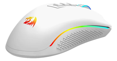 Mouse Gamer Cobra Pro M711-pro 8 16.000 Dpi Branco Wireless Branco