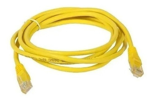 Cable Utp Red 3 Metros Ethernet Rj45 Calidad Cat 6