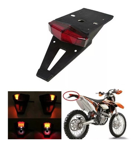 Guardabarros Trasero Led Enduro