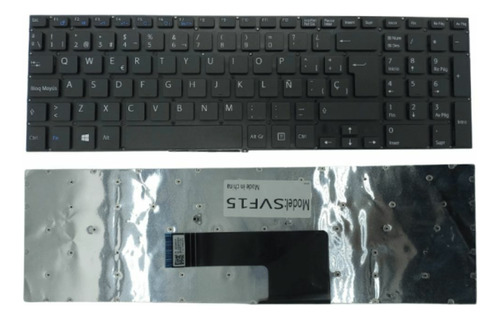Teclado Sony Vaio Fit15 Svf15e Svf15a Fit15a Negro Español Negro Español España
