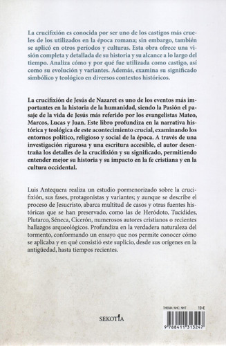 Crucifixión: No Aplica, de Antequera Becerra, Luis. Serie 1, vol. 1. Editorial Sekotia, tapa pasta blanda, edición 1 en español, 2023