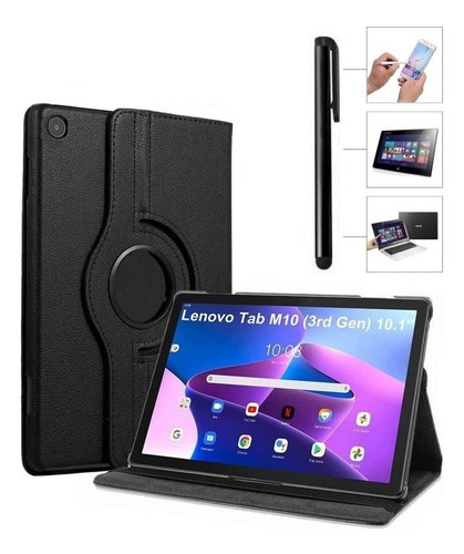 Funda 360 + Lapiz Tactil Lenovo Tab M10 3ra Gen 10.1 Tb328fu