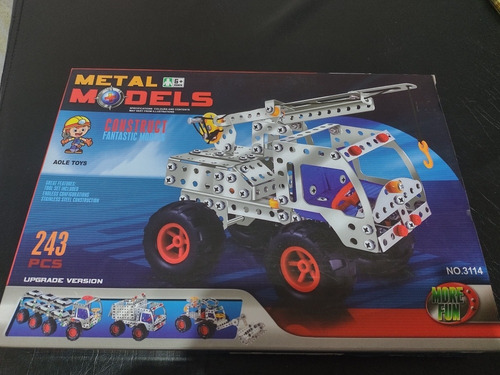 Imagen 1 de 4 de Juego Para Armar Metal Modelo No. 3114. 243 Piezas.