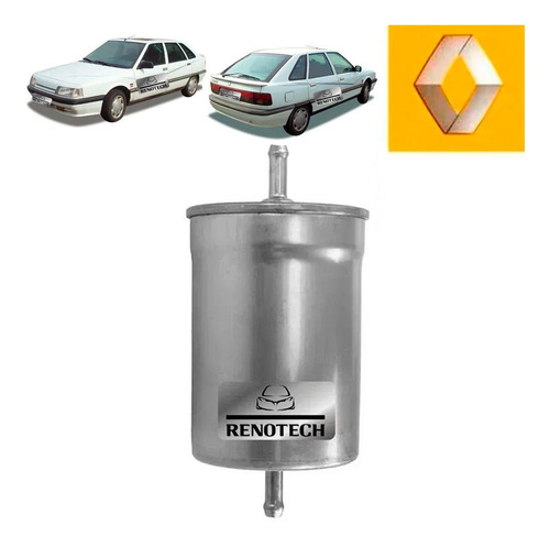 Filtro De Combustivel Renault 21 1992 A 1994 7711130026