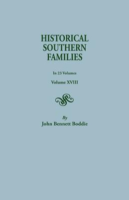 Libro Historical Southern Families. In 23 Volumes. Volume...