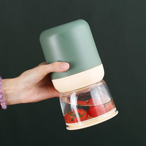 Recipiente De Yogur Portátil Con Cuchara Recipiente De