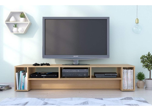 Nexera 110005 Rustik 72-inch, Natural Maple Tv Stand