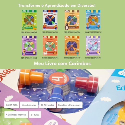 Meu Livro Com Carimbos: Fazenda, De Todolivro. Editorial Brasileitura, Capa Mole, Edição 1 Em Português, 2024