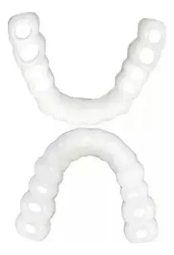 2 Peças De Facetas De Sorriso Superior E Inferior