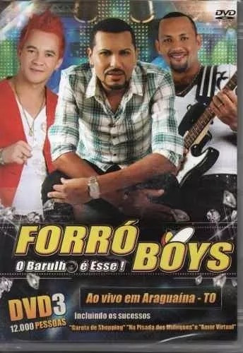 Dvd Forró Boys - Ao Vivo Em Araguaína - To Dvd Vol.3