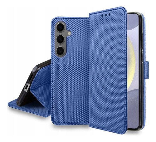 For Samsung Galaxy S24+ Plus Flip Stand Pu Wallet Card Case