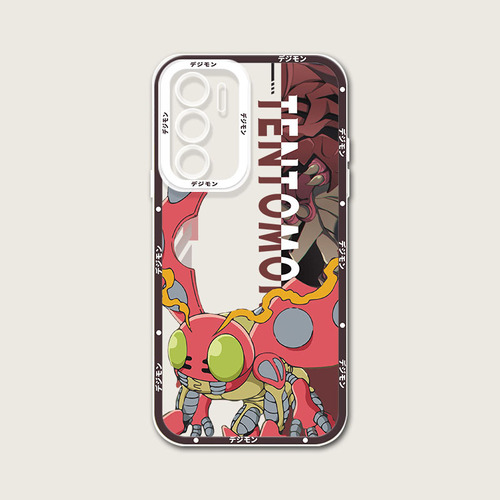 Funda De Teléfono Digital Monster Digimon De Silicona Para I