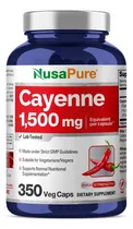 Comprar Nusapure Pimienta De Cayena 1500 Mg Por Cápsula, 350 Cápsula