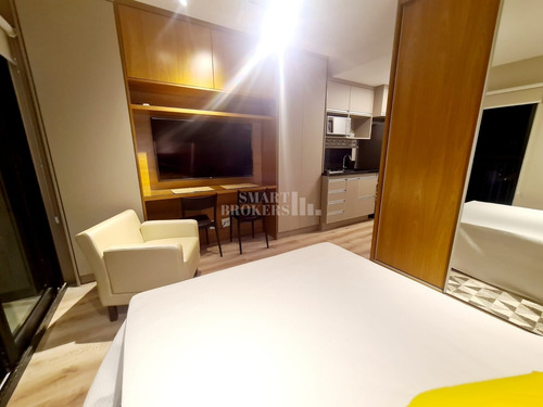 Imagem 7 de 30 de Studio Para Locação Em Moema Com 27 Metros - Ap02237 - 69983325