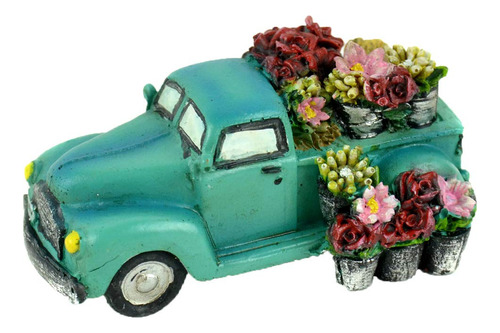 Decoracion Primavera - Pascua Jardin Hada Camion Vintage