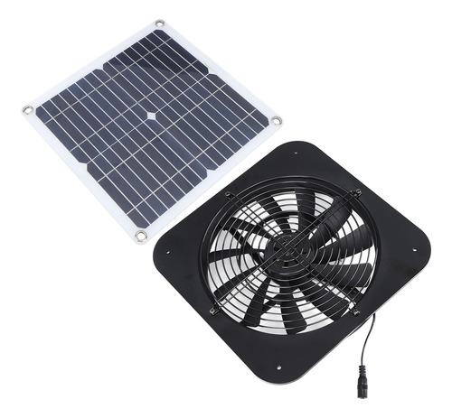 Ventilador Escape Solar Atico Potente Que Enfria Alimentado