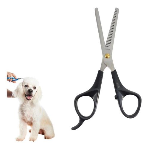 Imagen 1 de 9 de Tijera Entresacadora De Peluquería Canina