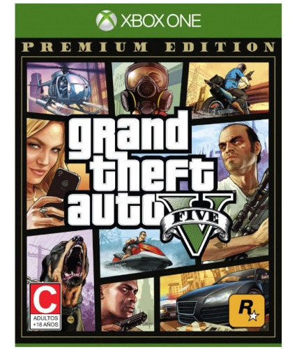 Grand Theft Auto V Premium Edition Para Xbox One Físico