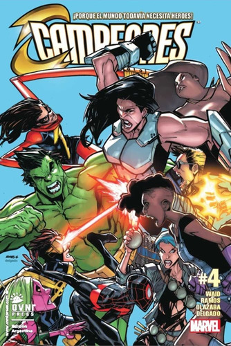 Marvel Campeones #4 Comic Original Ovni En Español 