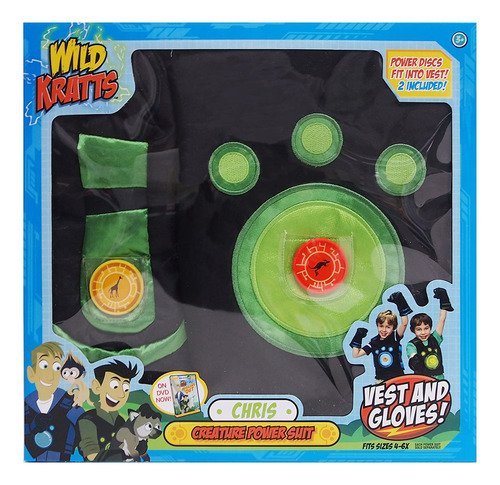 Traje De Potencia De Criatura De Kratts Wild Kratts - Chris