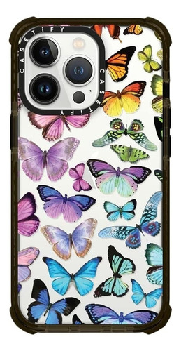 Funda Para iPhone 13 Pro Diseño De Mariposas De Colores