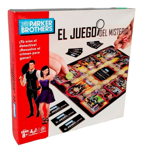 Juego De Mesa El Juego Del Misterio - Original Hasbro Vaj