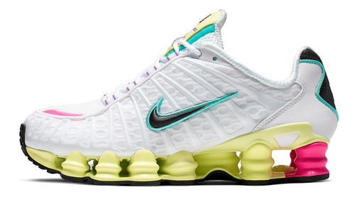 Zapatillas Nike Shox Tl White Multi-color Ar3566_102   