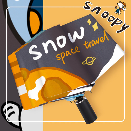 Para . Paraguas Automático Snoopy, Bonita Sombrilla De