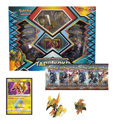 Carta Pokémon Tapu Koko GX Ultra Rara Copag