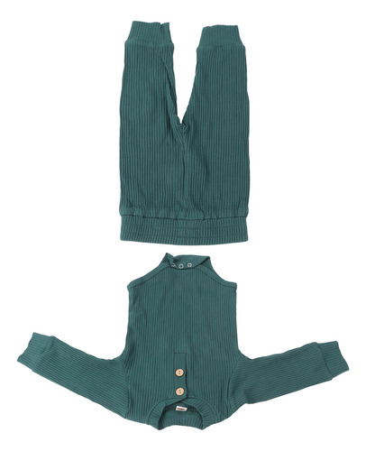 Conjunto De Mono Y Pantalones Para Bebé Trajes Cómodos De A