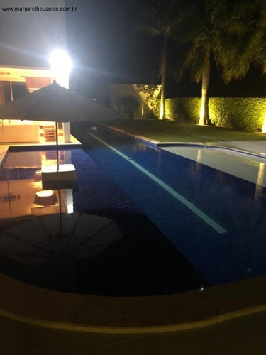Imagem 19 de 20 de Linda Mansão Em Busca Vida, Com 6 Suítes, Terreno Enorme, Cozinha Em Corian, Armários Planejados, Condomínio De Luxo Na Linha Verde, Camaçari - Bahia - Ca00212 - 69220040