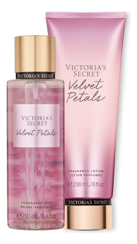 Kit Velvet Petals Body Splash + Creme Victória's Secret