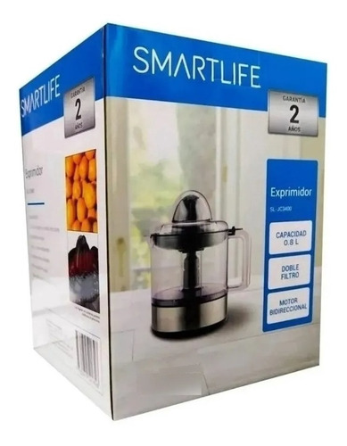 Exprimidor Extractor De Cítricos Naranja Smart Life 1 Lts