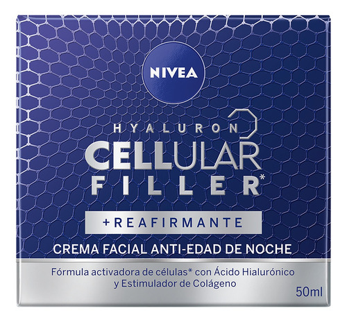 Crema Facial Nivea Noche Nutritiva Cellular Anti-age - 50 Ml