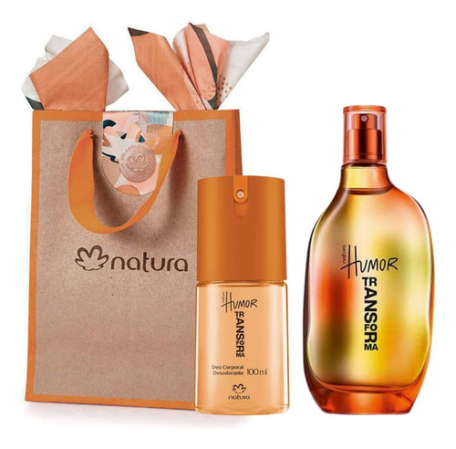 Kit Regalo Natura Humor Transforma Perfume Desodorante