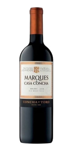 Vino Marques De Casa Concha Malbec 750 Ml